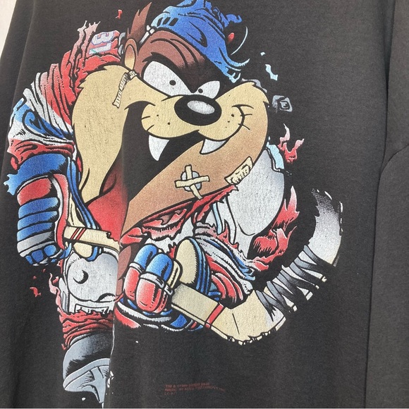 {SOLD} Vintage 90s Taz Warner crewneck - Picture 2 of 3